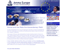 Tablet Screenshot of amma-europe.org